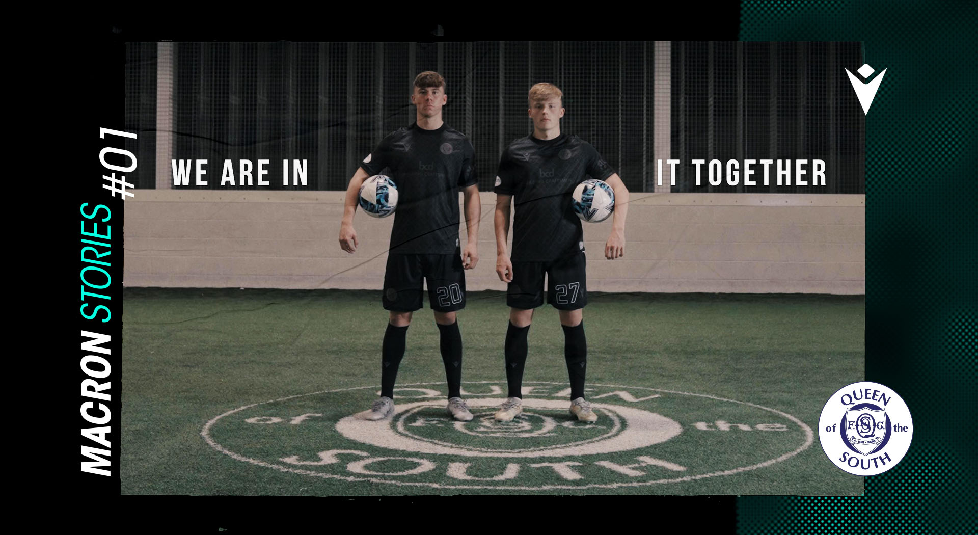 Queen of the South FC: a special kit with a message of support and inclusion